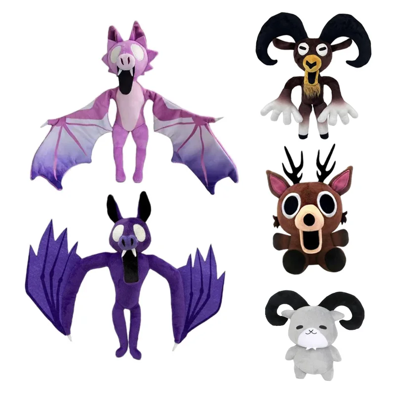 Muñeco suave de 99 noches en el bosque, bonito ciervo de peluche, Animal relleno, regalo de Navidad, periféricos de juego de Anime, regalo divertido para niños