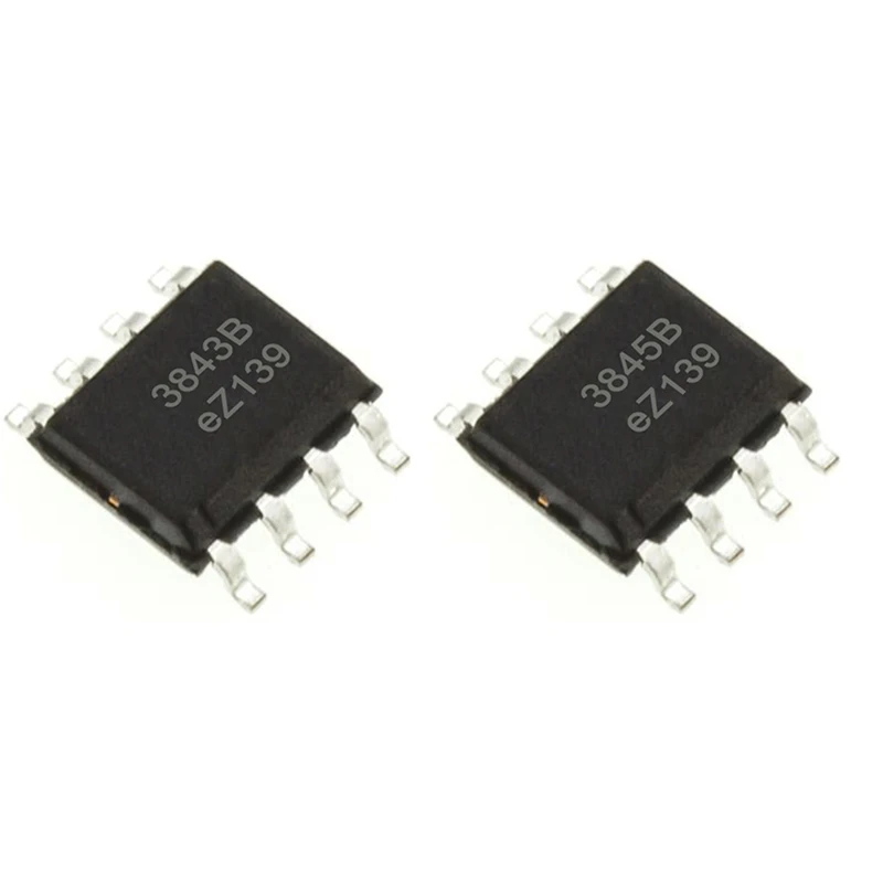 10 قطعة UC3843B UC3845B SOP-8 UC3843 UC3845 إدارة الطاقة SMD IC الدوائر المتكاملة #4