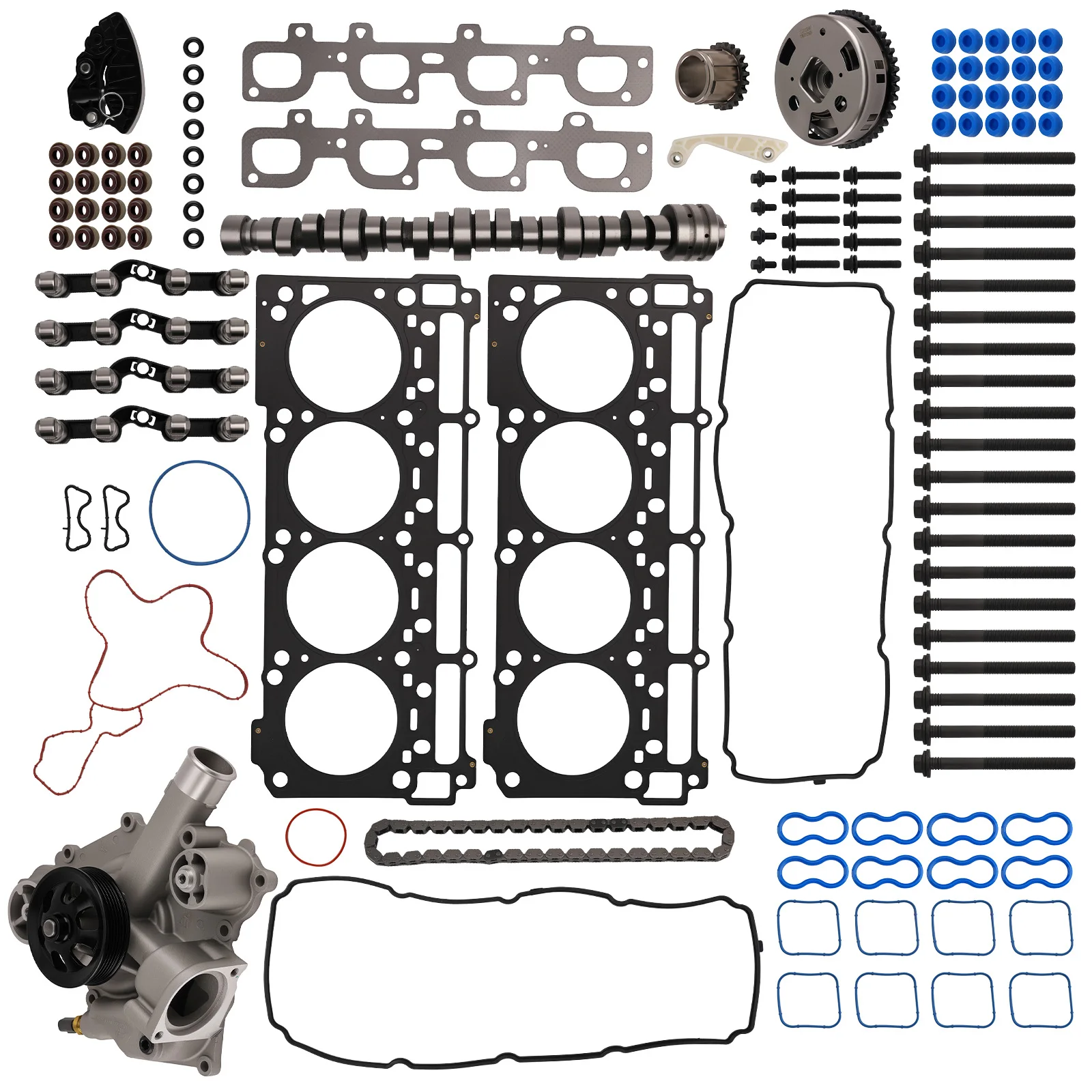 

Repair Set w/ Water Pump & Exhaust Gaskets for Chrysler 300 2012-2014 HEMI