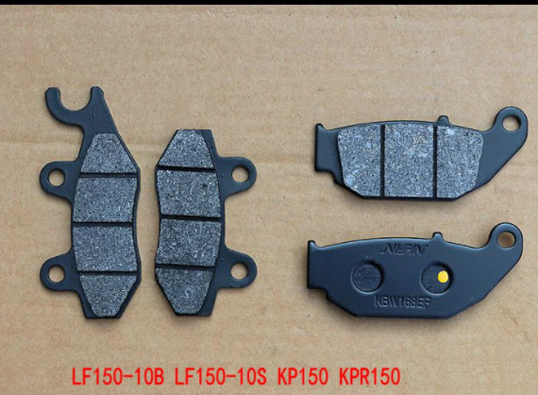 For Lifan LF150-10B 10S KP150 KPR150 Motorcycle Brake Accessories Front And Rear Brake Pads 1PC