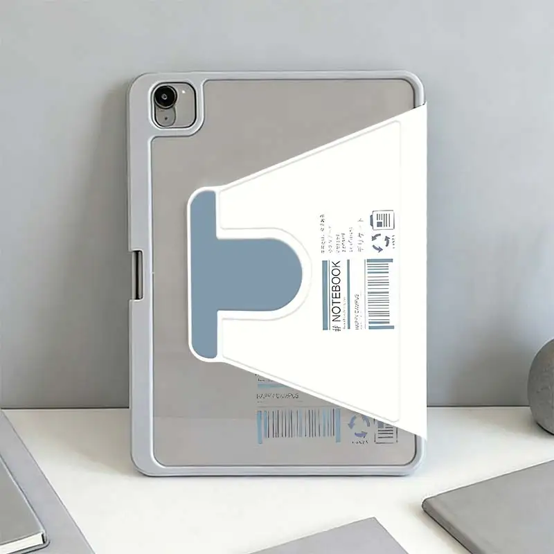 Tri-Fold 360° Rotation Smart Case For IPad Mini6 8.3 Pro 10.5 Pro11 iPad 10.2 7/8/9 4/5 10.9 10th iPad A16 2025 11 Air11/13