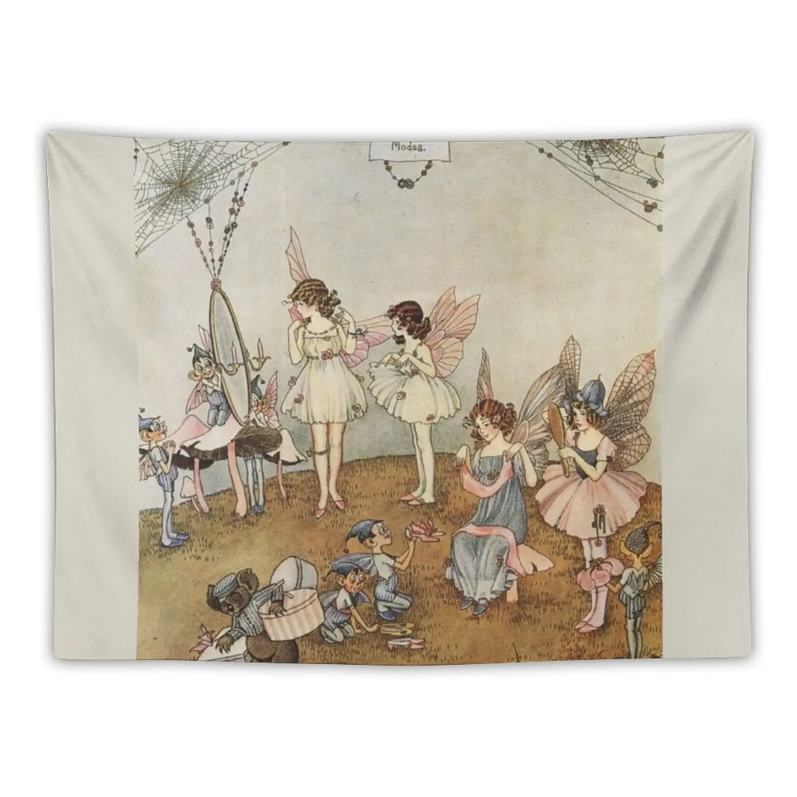 

New “Fairy Frocks” by Ida Rentoul Outhwaite Tapestry Room Decor Cute Room Decorator