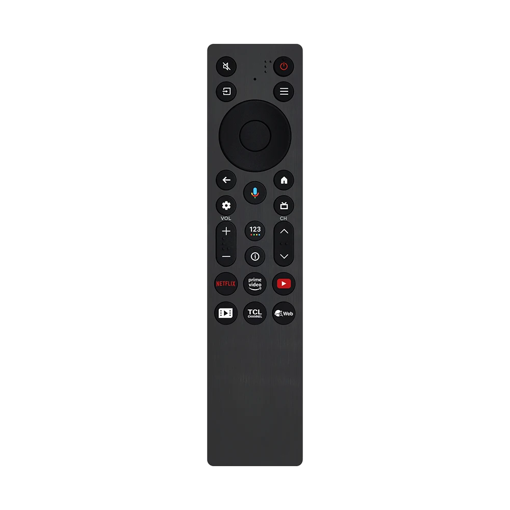 Pilot głosowy RC813A FMB1 kompatybilny z telewizorami TCL QLED 4K UHD Smart TV serii QM6K QM7K 85QM6K 98QM6K 55QM7K 65QM7K 75QM7K 85QM7K — zdjęcie produktu 7