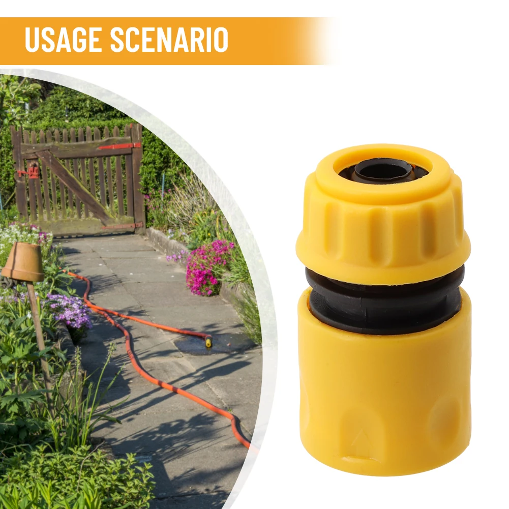 Premium Quick Release Conversion Waterstop Fitting for Garden Hose Durable Material Suitable for Faucets Water Pipes