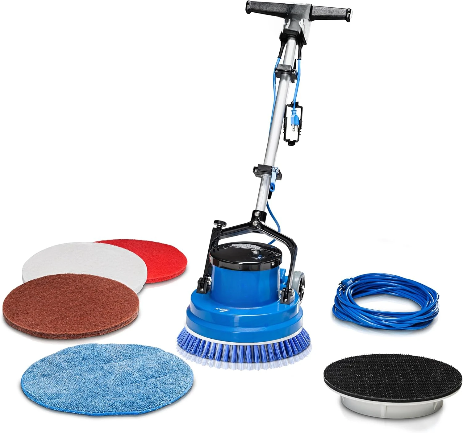 

Heavy Duty 15 inch Floor Buffer Scrubber and Polisher Cleaning Machine - All floor surfaces