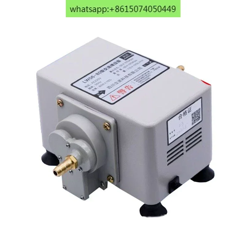 

LW06-80w Коммерческий бустерный насос для биогаза с металлическим корпусом Насос для природного газа Ресторанный трубопровод Газоусилитель 110 л/мин 50 кПа