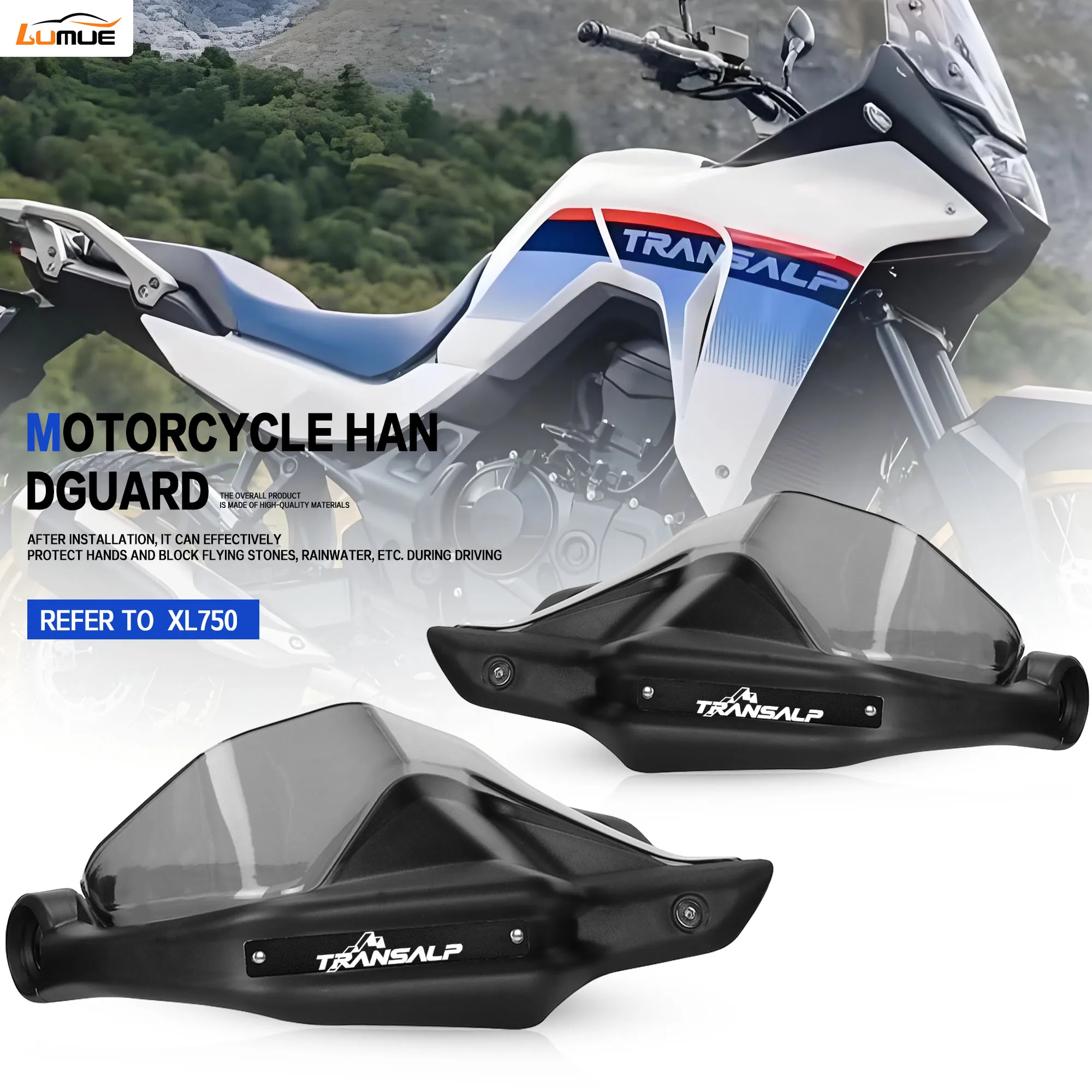  Protège-mains dédiés pour moto Honda TRANSALP750 XL750 TRANSALP 750 XLV 2023-2026, protège-guidon, pare-vent