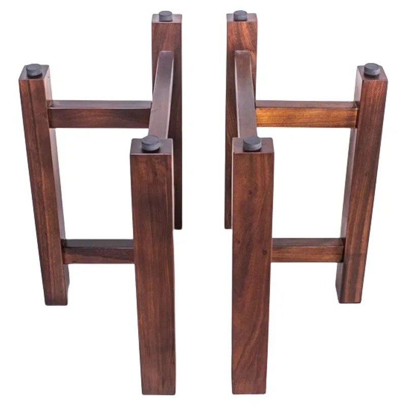 Table legs solid wood large board  feet rock slab tea  bracket legs okan solid wood tea  wooden log home bar