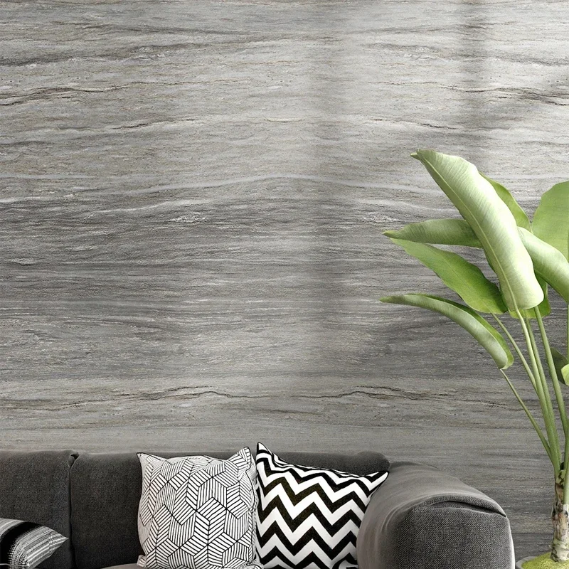 

Custom Size Retro Warm Gray Mottled Wood Texture 3D Photo Mural Wallpaper for Bedroom Living Room TV Background Wall Decoration