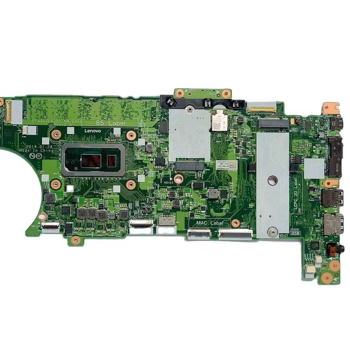 

NM-B891 01HX898 01HX922 01HX935 01HX946 motherboard. For Thinkpad X390 T490S Laptop Motherboard 100% Fully Tested