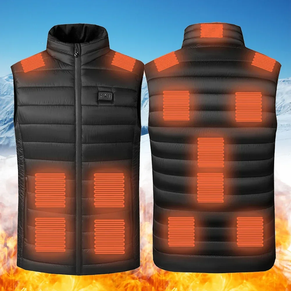 Sportswear Heated Coat Men Women Electric Heated Jackets Lightweight Warm Electric Heating Coat for Camping Outdoor Work Fishing