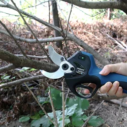 SWANSOFT 40mm Brushless Electric Pruner Shear Cordless Rechargeable Fruit Tree Bonsai Pruning Branches Tool For 16.8V Battery