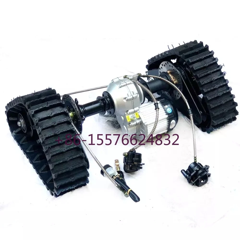 

Go Kart Karting UTV Buggy Quad Rear Axle Electric 60V 48V 750W 1500wMotor Differential ATV Snow Sand Tracks