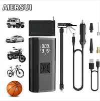 Car Air Pump Wired/Wireless Protable Car Air Compressor 150PSI Tire Inflation Pump for Motorcycle Bicycle Car Tire Ball Inflator