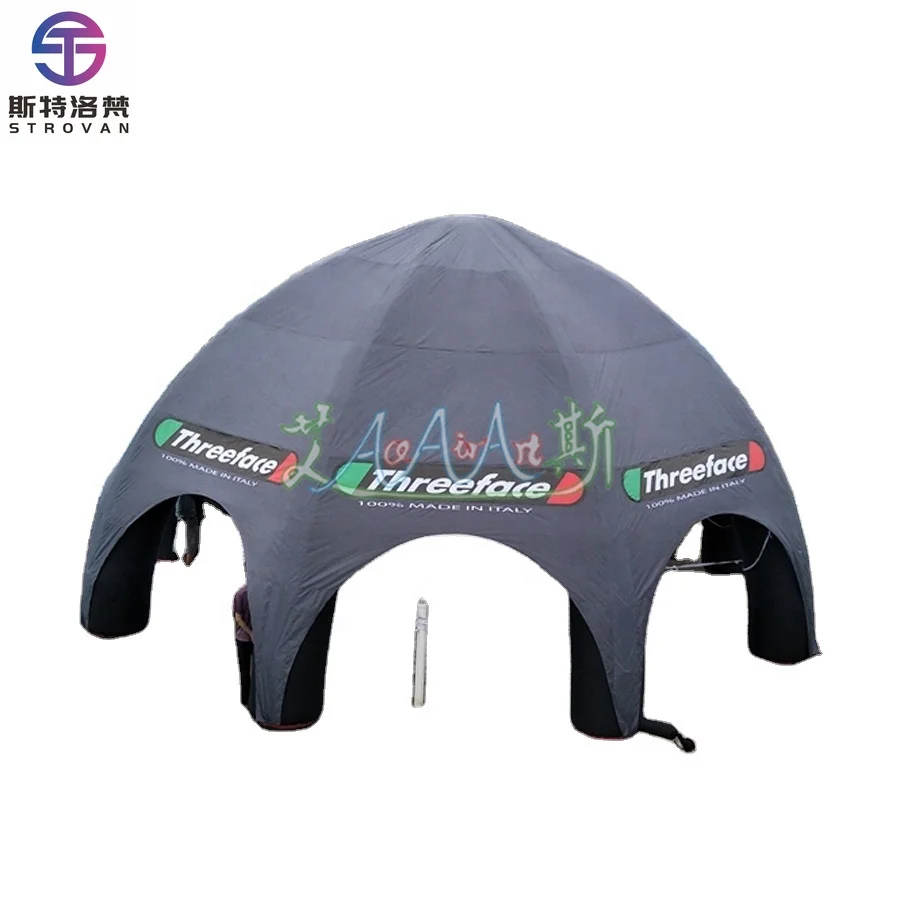 

STLF Giant 10m Diameter Black 8-Leg Spider Tentage Outdoor Car Shelter and Event Station for Parties and Marquees