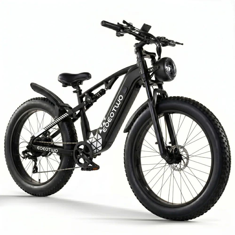 Electric Bike For Adults 1500W 26" Fat Tire Mountain Ebike UL 2849 Certified image 5