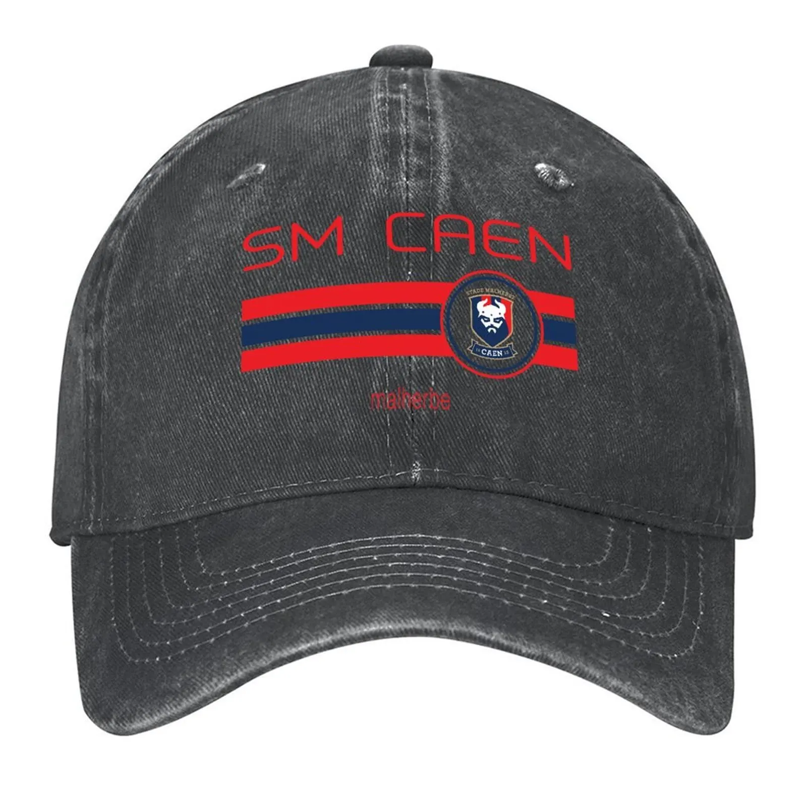 

Ligue 2 - SM Caen (Away Black) Baseball Cap Luxury Cap Fishing cap Hat Baseball Unique hats Men's Women's