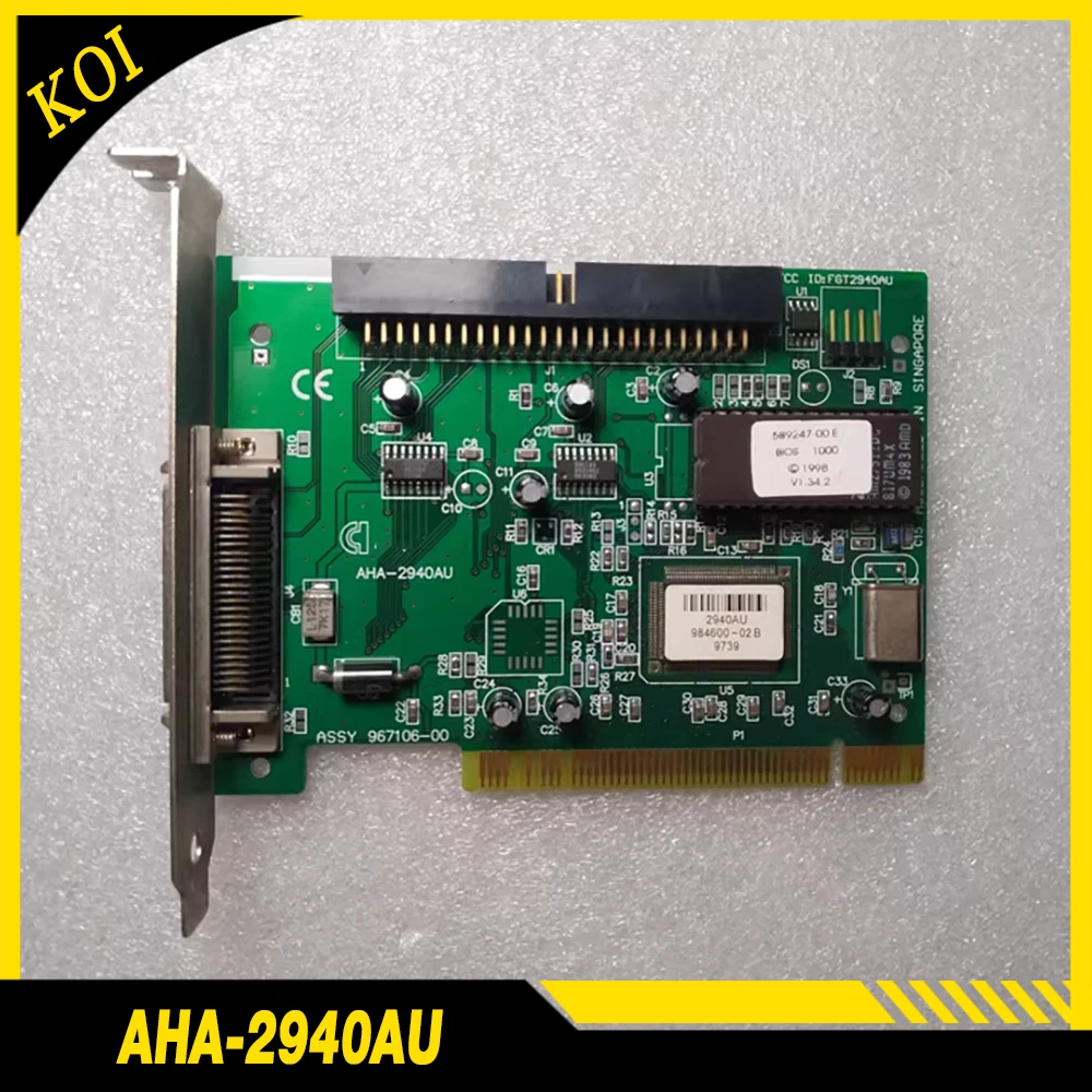 

AHA-2940AU внешний оптический приводной сканер, посвященный SCSI LGA 50