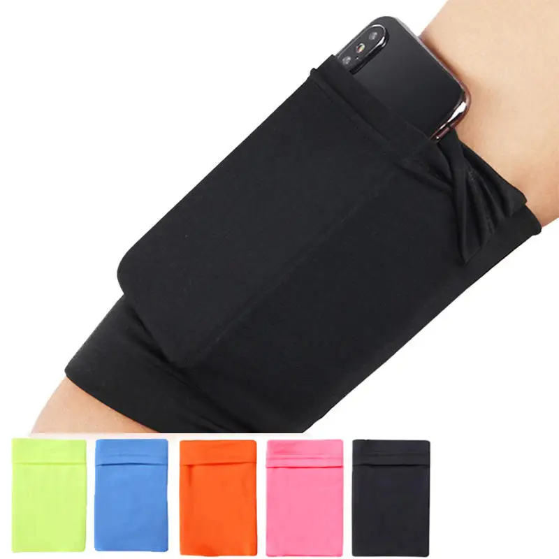 

Colorful Cell Phone Pouch Armbags Adult Lightweight Non-slip Universal Sleeve Running Holders Sports Band For Women Men