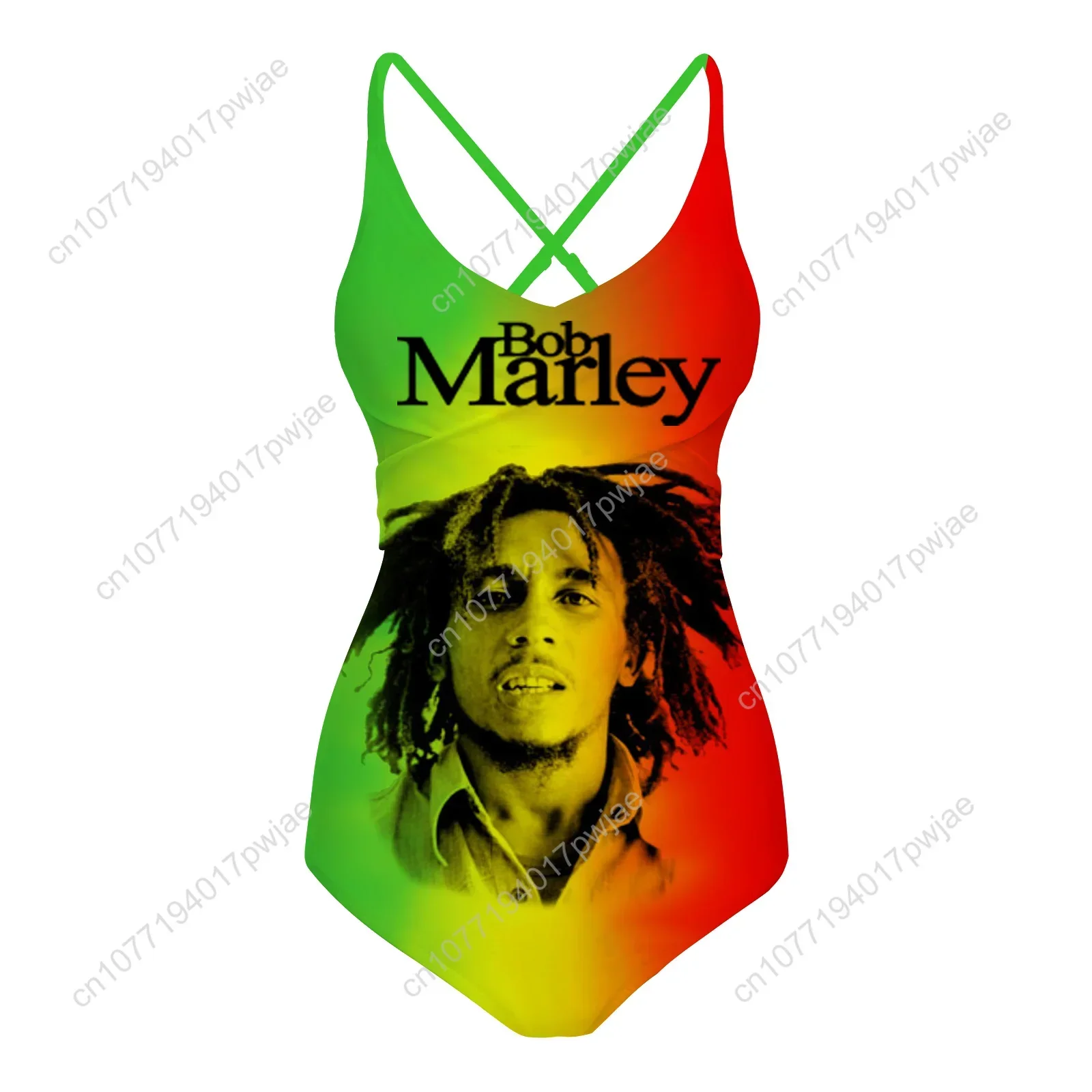 Bob Marley Swimsuit Womens Sling Swimsuits Sexy Swimwear Pool Party Beach Bikini Summer Holiday Customize Bathing Suits