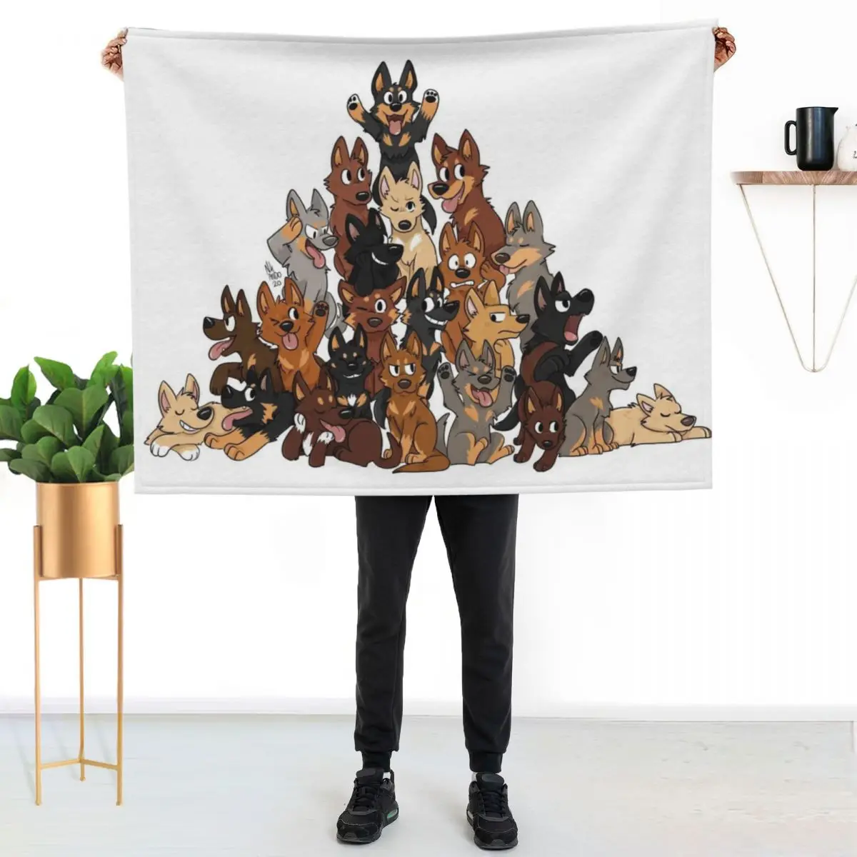 

Плюшевый плед Kelpie Pile в подарок на новоселье