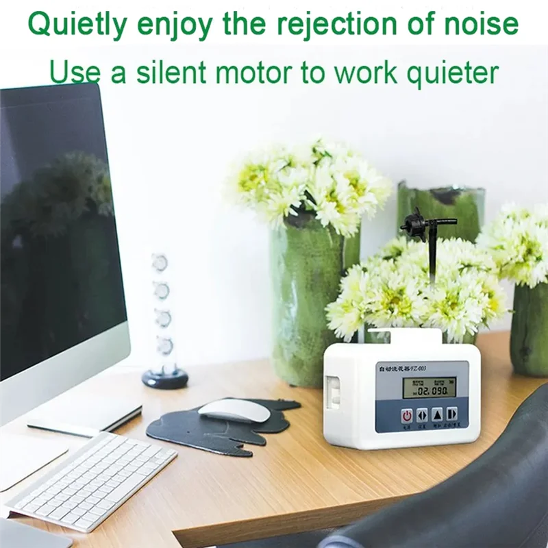 

B28C-Garden Smart Automatic Watering Device Solar Charging Potted Plant Drip Irrigation Pump System Timer