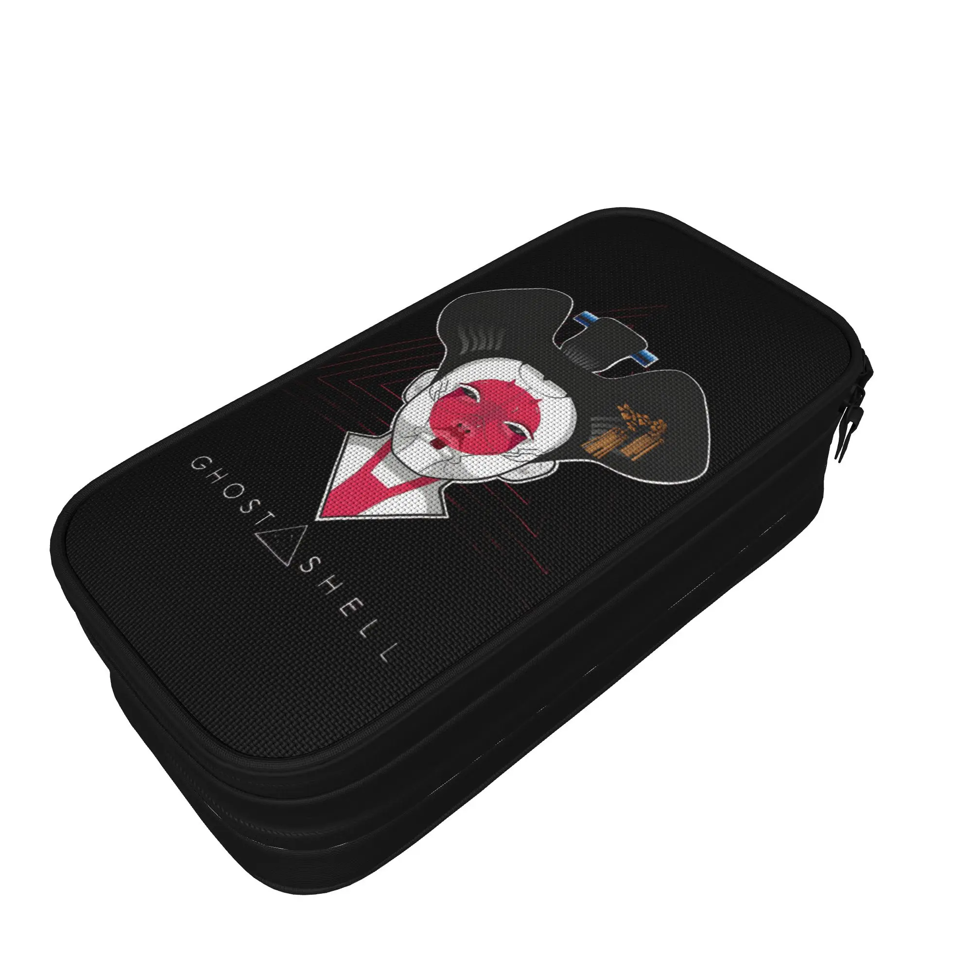 GHOST IN THE SHELL the Geisha Pencil Case Lovely   Pen Holder Pencil Bags Girls Boys Large School Supplies Cosmetic Pencilcases