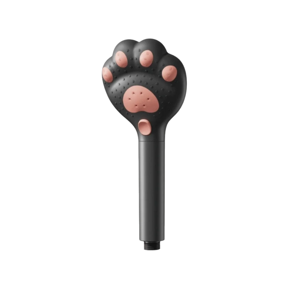 

Душевая лейка с 3 режимами, дизайн в виде кошачьей лапы, экономия воды, высокое давление, простая установка, настенный монтаж