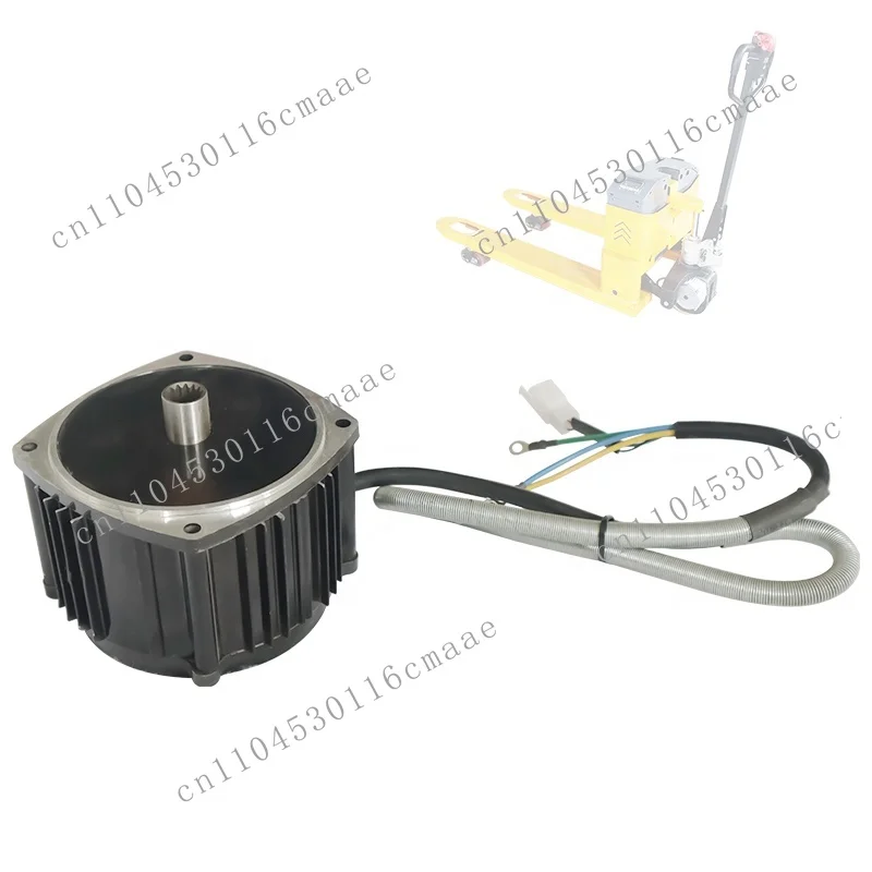 48-60V 800W brushless DC forklift drive motor, high efficiency IP54 aluminum shell lift truck