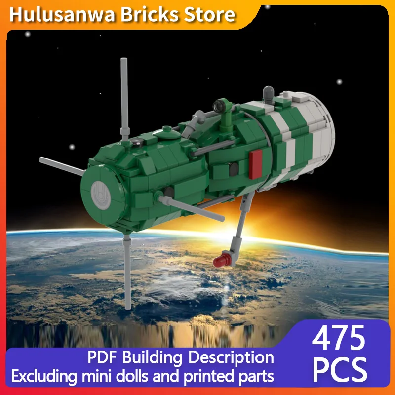 

7K Type Manned Spaceship Model MOC Building Bricks War Equipment Modular Technology Gifts Holiday Assemble Children Toys Suit