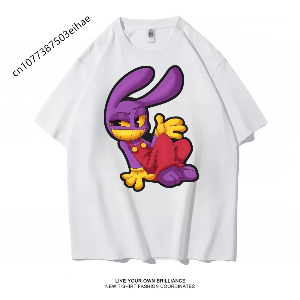 Summer Daily The Amazing Digital Circus T Shirt Kids Adult Matching Clothes Soft Cotton Y2K Trendy Streetwear Short Sleeve