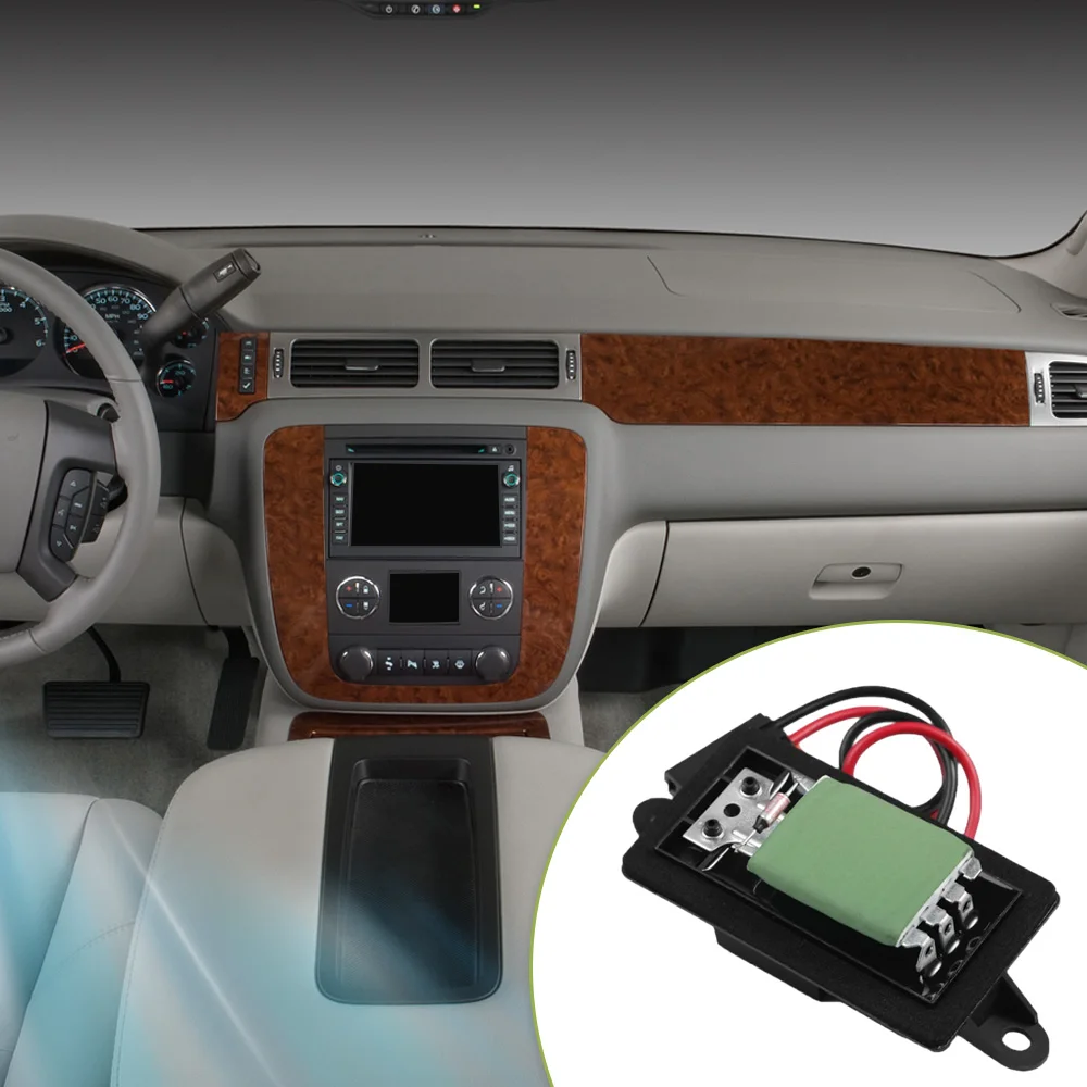 

Для Cadillac Escalade Chevrolet Suburban GMC Yukon XL автомобильный резистор вентилятора HVAC RU394, 89018323, 53-69326, 15-80564