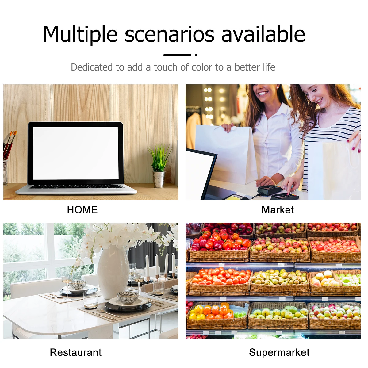 

Acrylic Display Stand Sign Holder High Clear Wood Table Menu Advertising Price Lists Photo Menu Supermarket Shop Storage