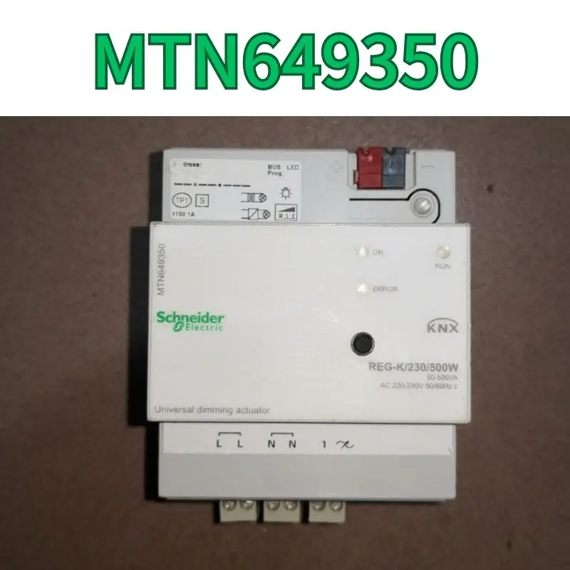 

second-hand MTN649350 Intelligent Lighting Module, REG-K/230/500W test OK Fast Shipping