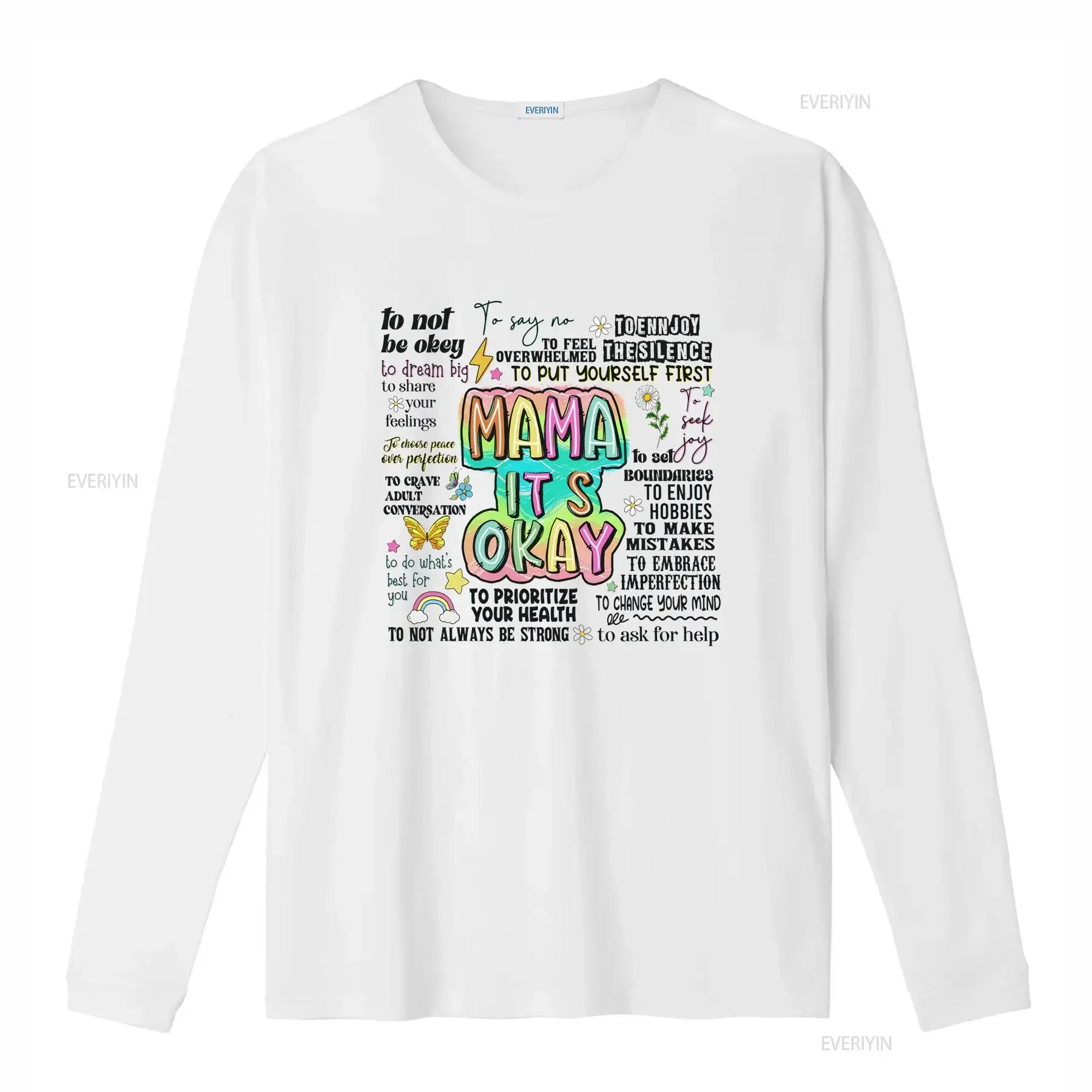 Retro Mama It's Okay T Shirt Mental Health Breakdown Mother's Day Matters vintage Washed Unisex Top For Everyday Wear
