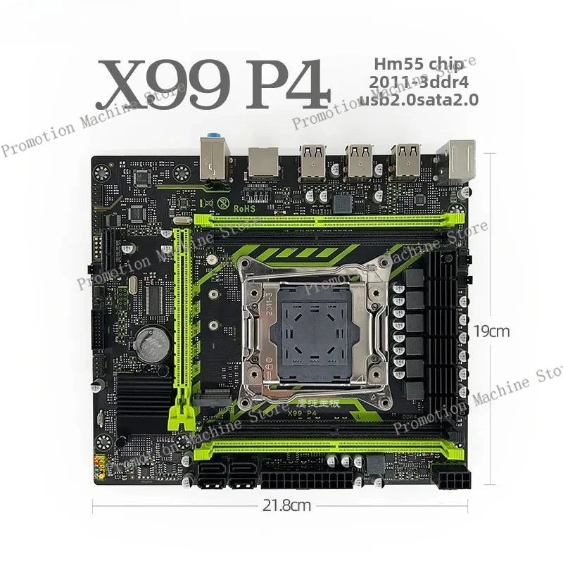 

X99-P4 2011-3 основная плата Сервер ECC DDR4 X99 2660V3 2680V4