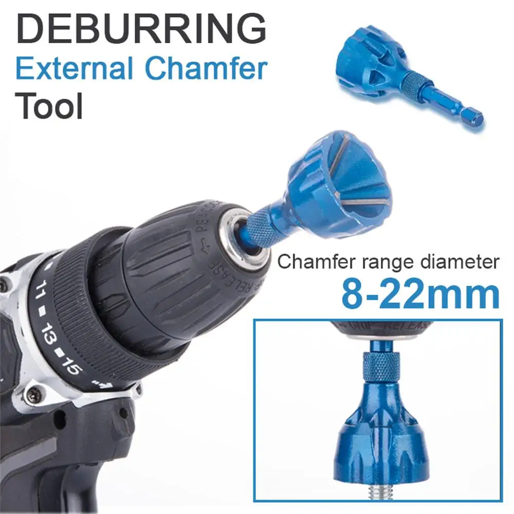 Imagem -06 - Deburring Externo Chanfro Ferramenta Tungsten Aço Broca Remover Burr para Repair Bolt Ferramentas de Perfuração de Rosca Dropshipping