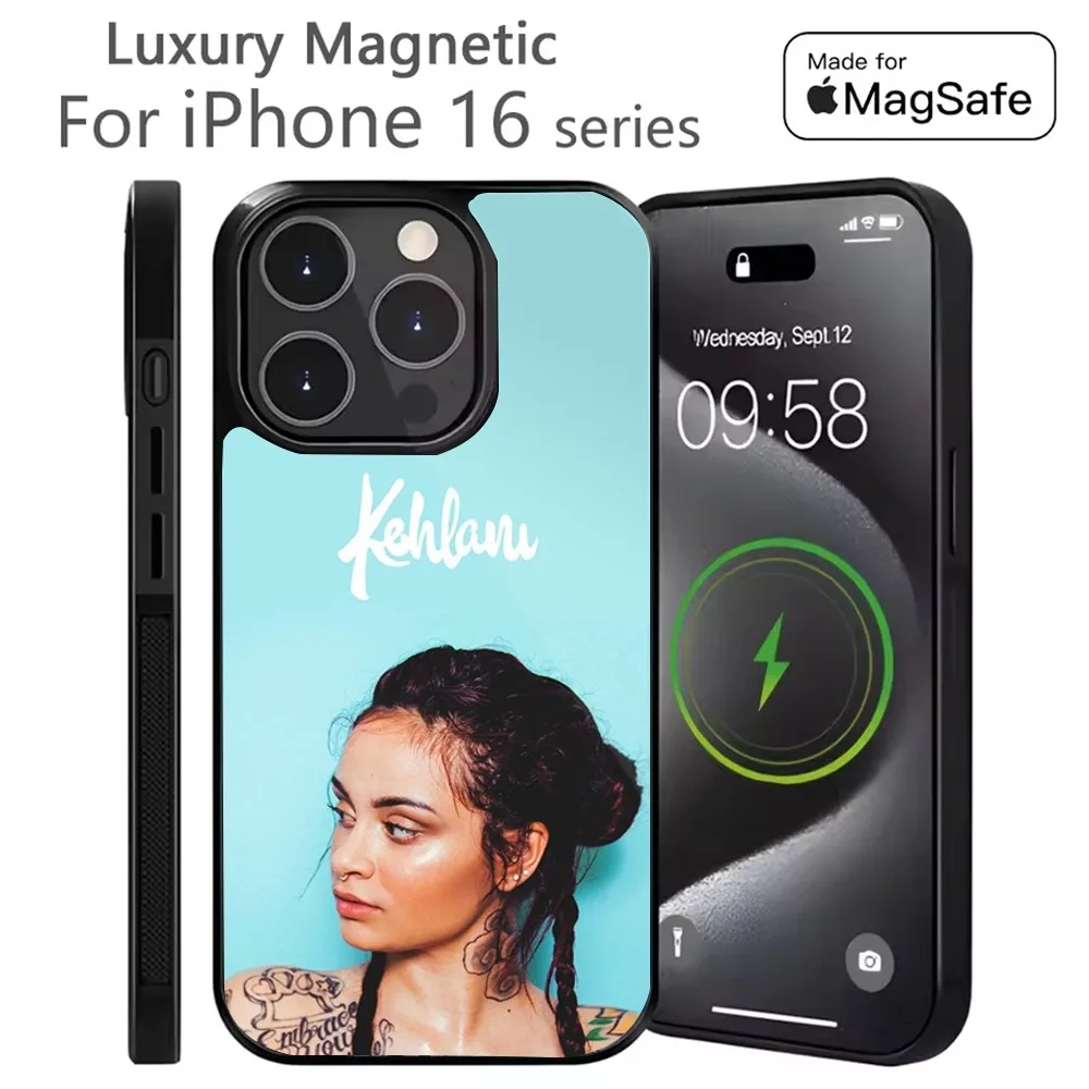 

Singer K-Kehlani Parrish Phone Case For iPhone 16,15,14,13,12,11,Plus,Pro,Max Mini Magsafe Magnetic Wireless Charging