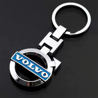 Car Badge Keychain Zinc Alloy Keyring Pendant For Volvo Xc60 Xc90 V40 V60 S60 V50 V90 S80 C40 XC40 V70 XC70 C30 C70 EX90 Rdesign