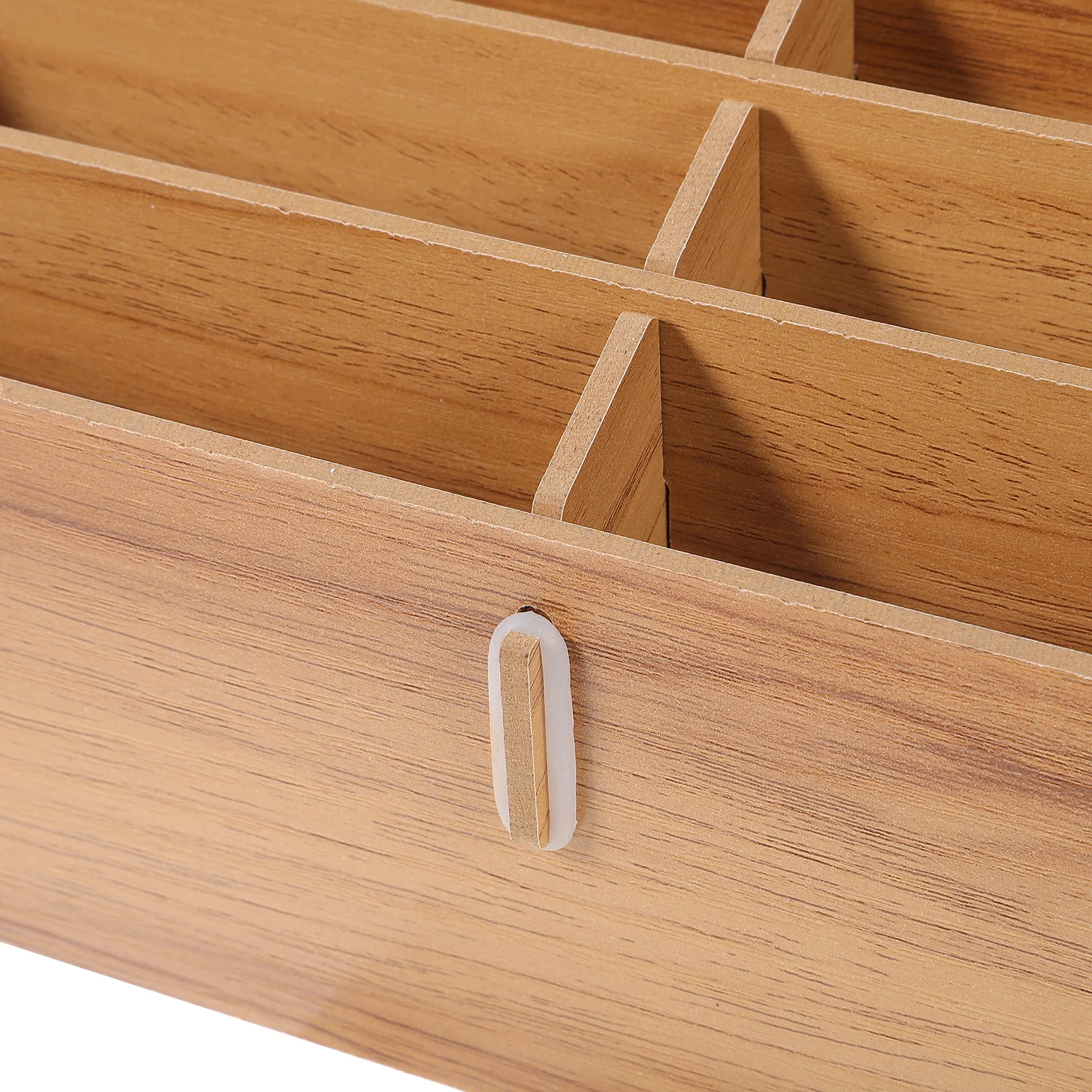 

Portable Wooden Game Cards Storage Box Multi-Grid Organizer Case for Tcg Collection Home Supplies Card Sorting Tray