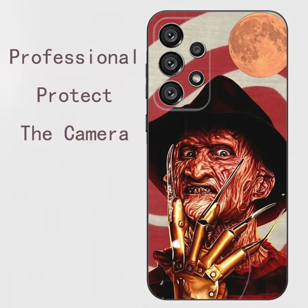 F-Freddy horror K-Krueger Phone Case For Samsung Galaxy A13,A21s,A22,A31,A32,A52,A53,A71,A80,A91 Soft Black Shell