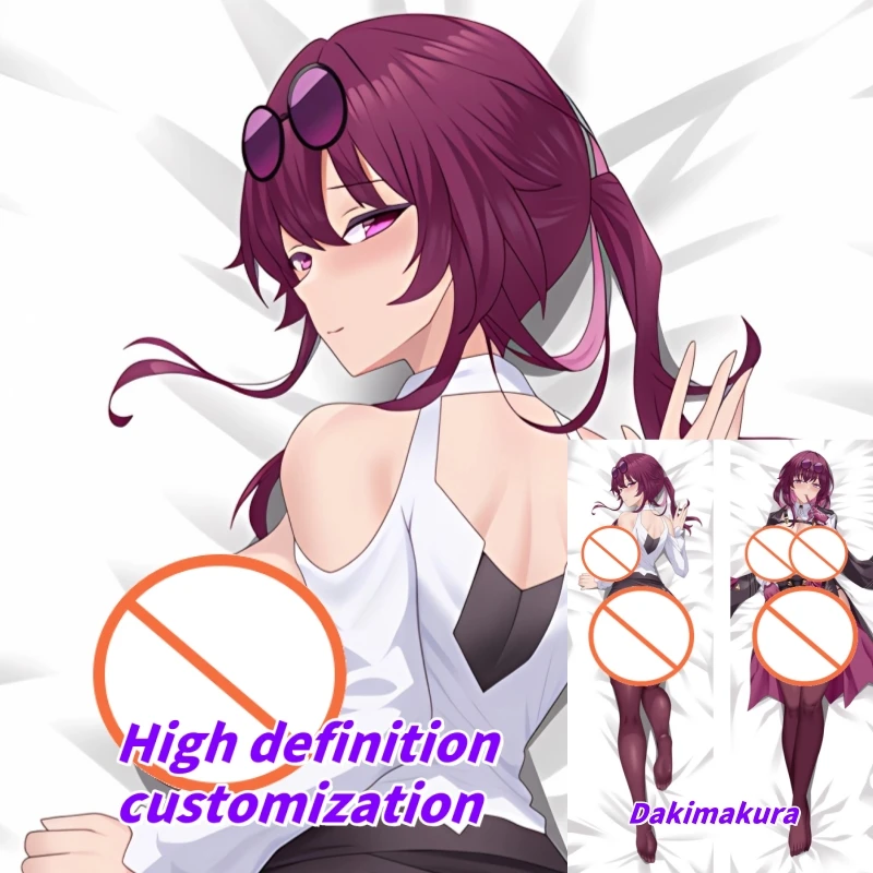 

Dakimakura Anime Honkai: Star Rail Kafka Double-sided Print Life-size Body Pillow Cover Bedding Gifts