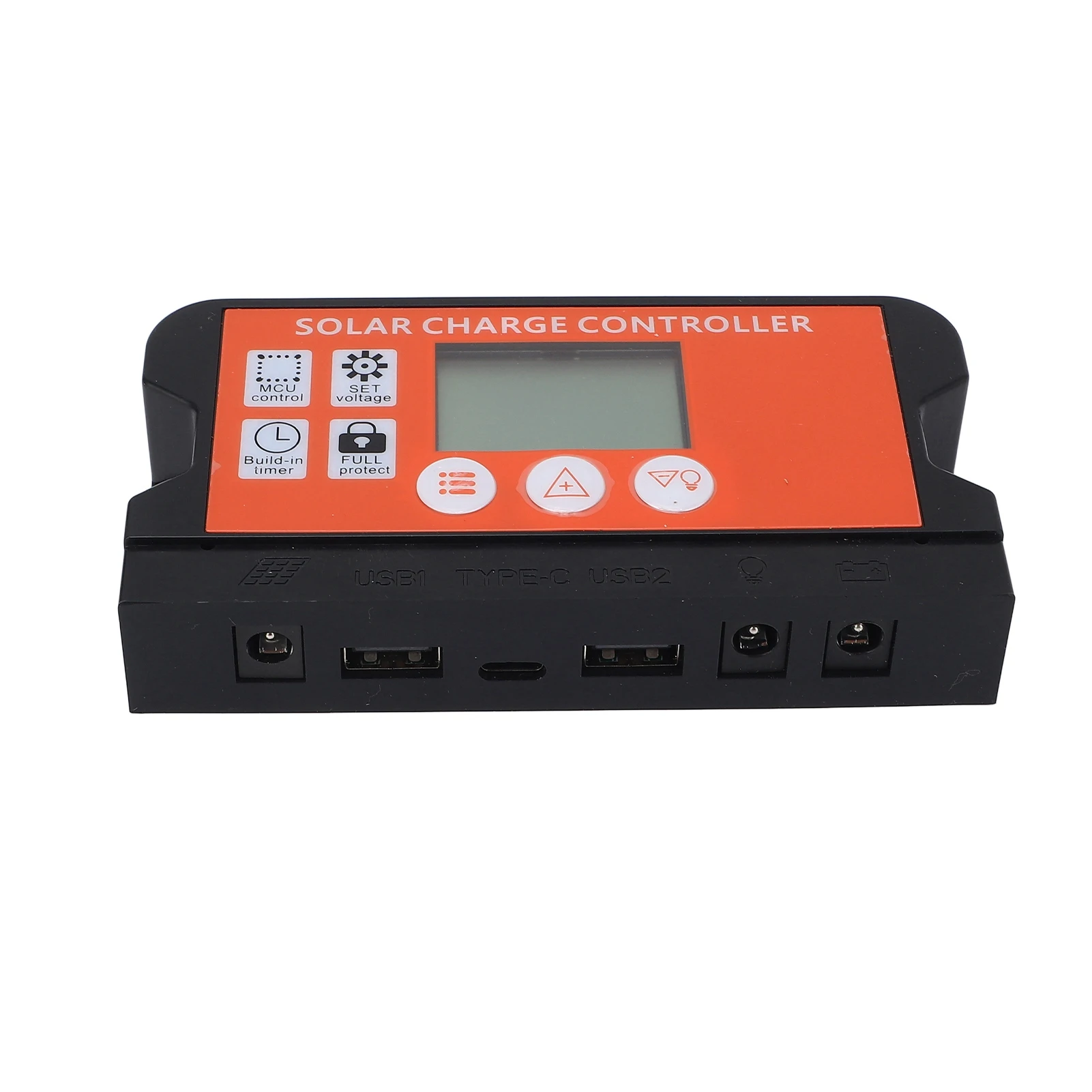 طقم شاحن الألواح الشمسية - سيليكون أحادي البلورية، وحدة تحكم 100 أمبير + كابلات/مشابك، مثالي للاستخدام الخارجي للتخييم RV