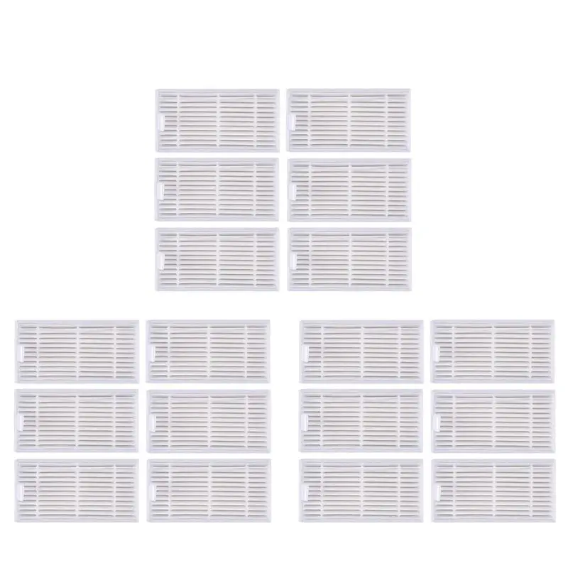 A38T-18PCS Sponge Hepa Filter Robot Vacuum Cleaner Parts For Chuwi Ilife V55 V50 V5 V5S V3 V3S V50 Pro X5 Accessories