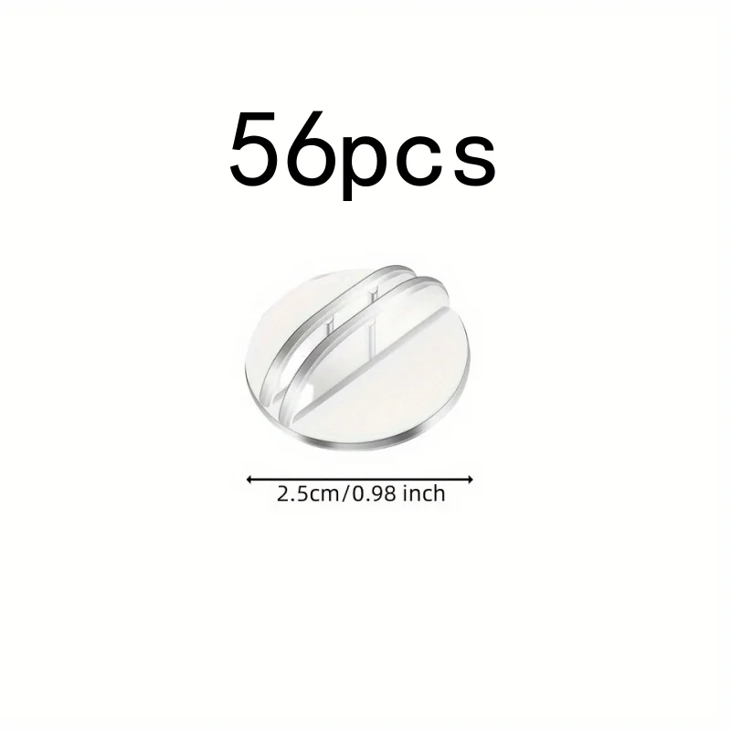 56 pcs Table Card Holders, Compact Mini Size for Party Table Decor, Easy Insert Design great for Table Number Cards