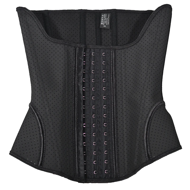 

Women's Breathable Latex Waist Trainer 15 Steel Boned Underbust Corset Waist Cinchers Body Shaper Sexy Lingerie Faja Colombianas