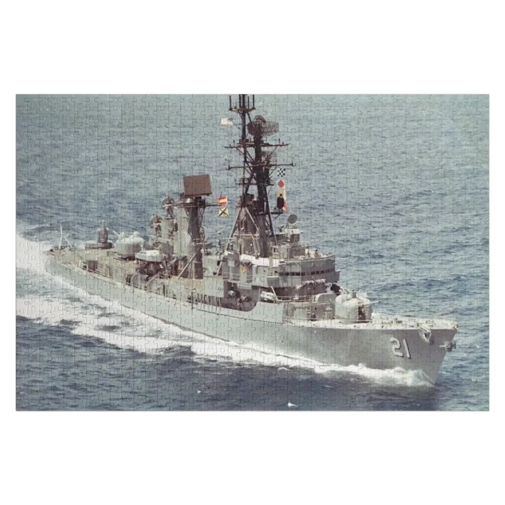 

USS COCHRANE (DDG-21) SHIP'S STORE Jigsaw Puzzle Wooden Adults Wooden Decor Paintings Children Puzzle