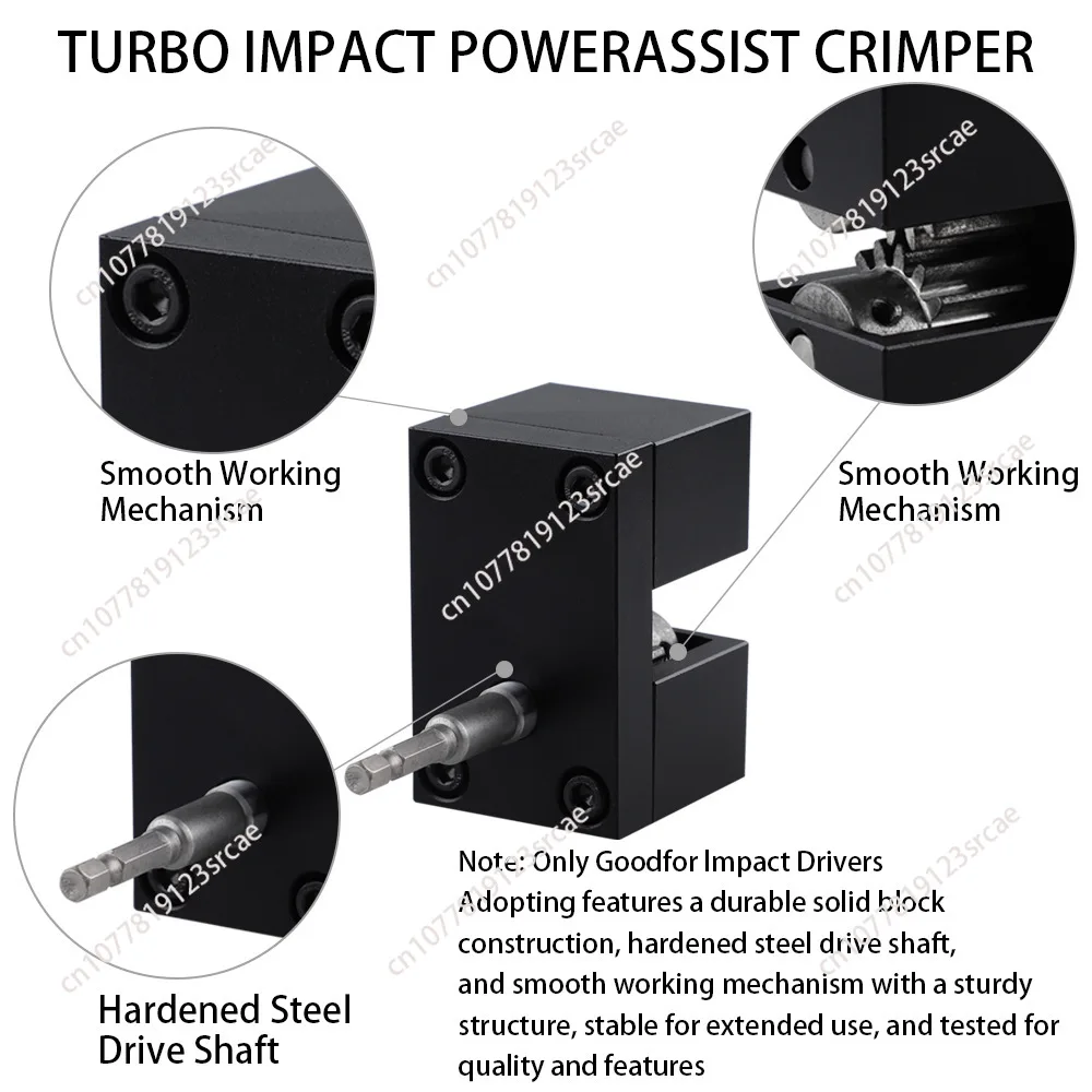 C5A2 metal pipe crimper, pipe splicing tool, pipe expander crimper