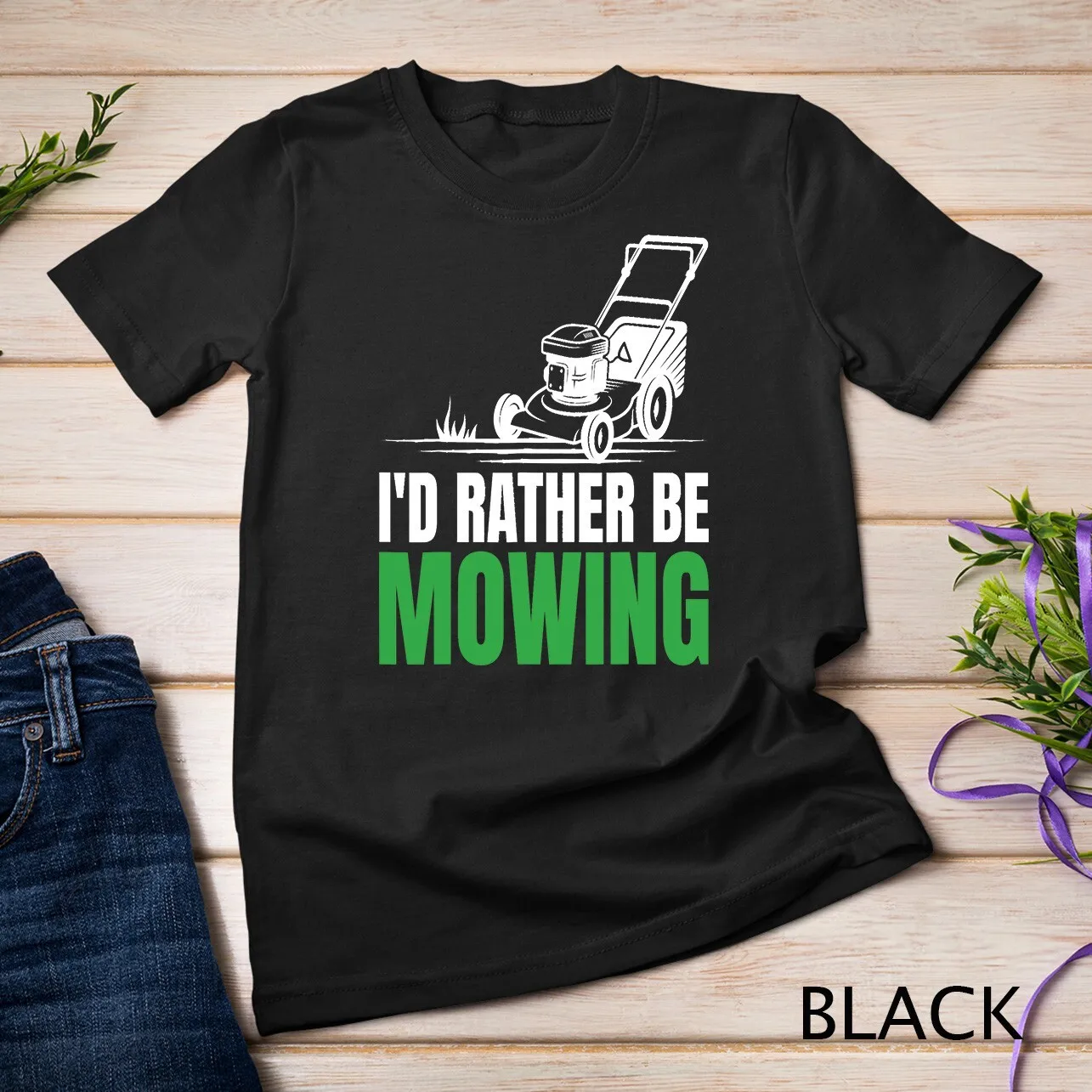 I'd Rather Be Mowin… - image