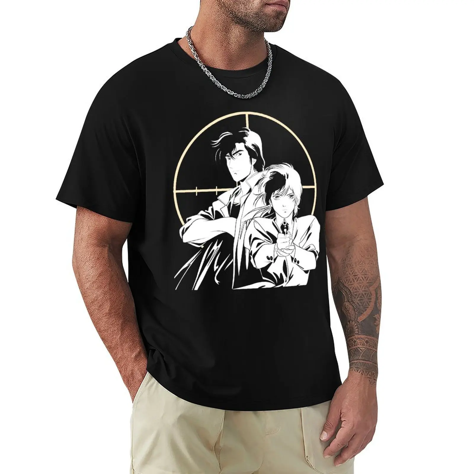 CITY HUNTER T-Shirt T-Shirt funny gifts shirts graphic tees mens t shirts